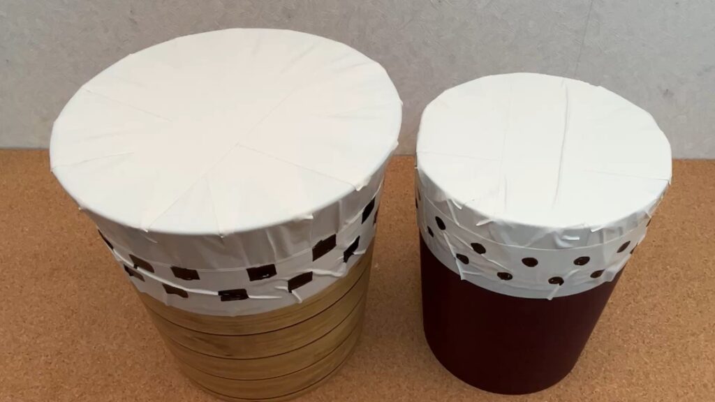 手作り楽器
親子で楽しむ
親子で作る